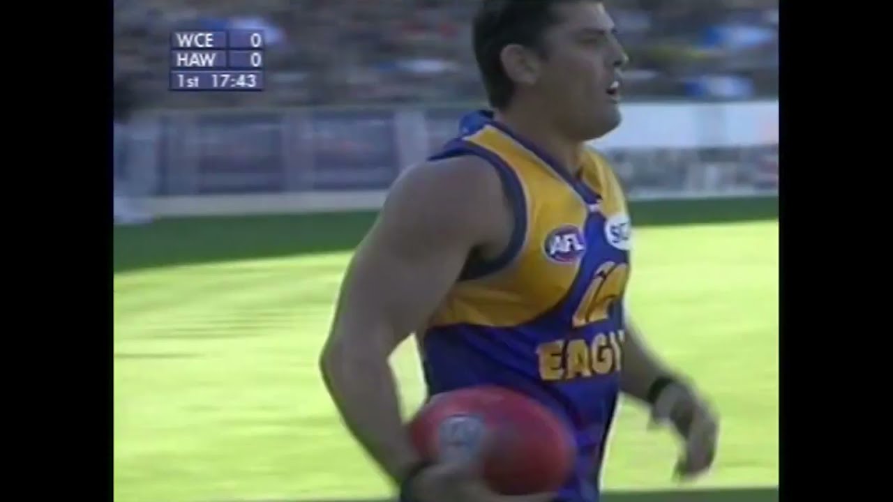 Troy Wilson VS Hawthorn Callum Chambers West Coast Eagles