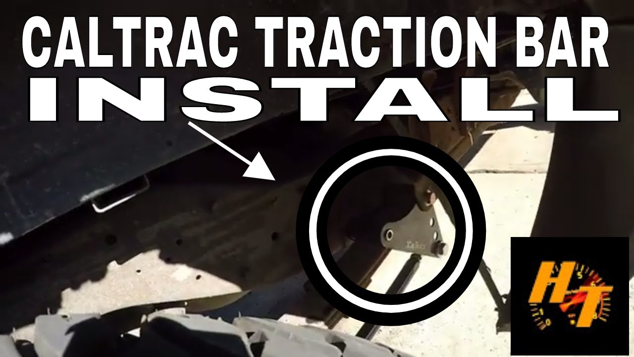 Caltracs! traction bars on my dodge cummins!