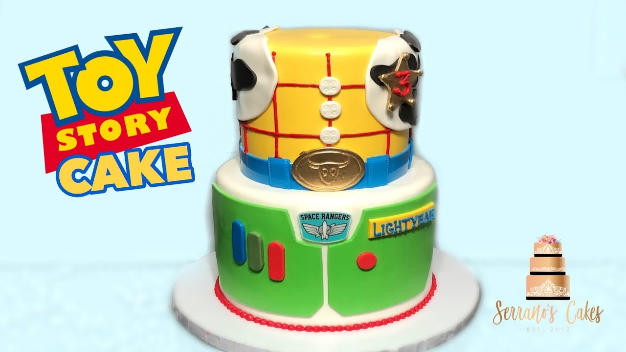 WE MADE A TOY STORY CAKE!!!