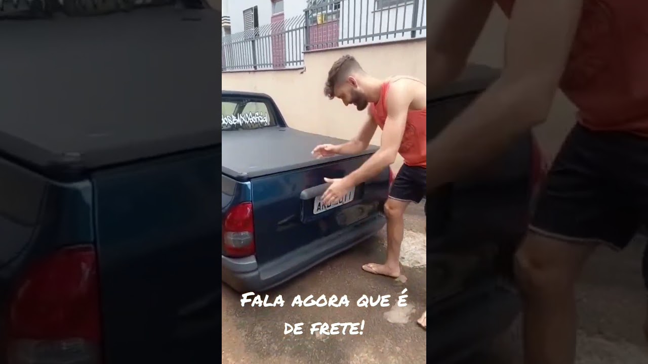 finalmente coloquei som #carros #somautomotivo #baixo #pickup #memes #pegadinha