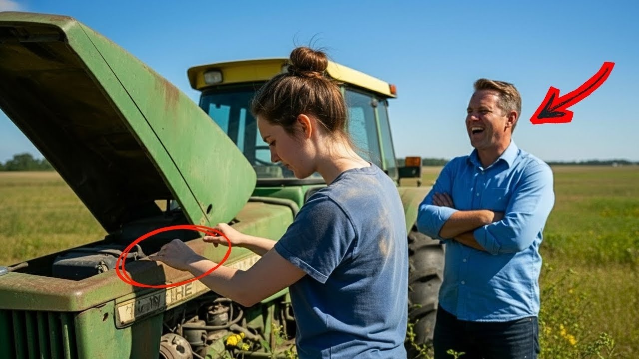 Dieses Wrack läuft nie, dummes Mädchen! – Sie fand einen John Deere… Ihre Tat schockierte alle.
