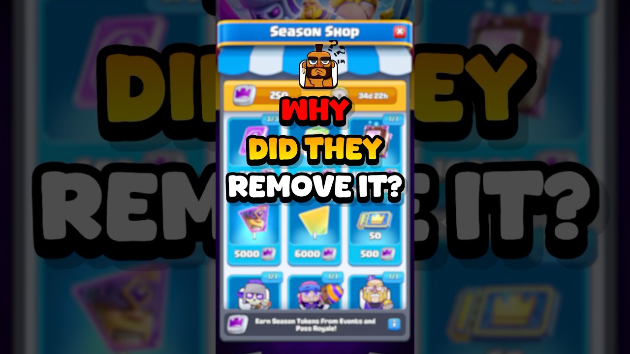 The REAL REASON Season Shop Got REMOVED