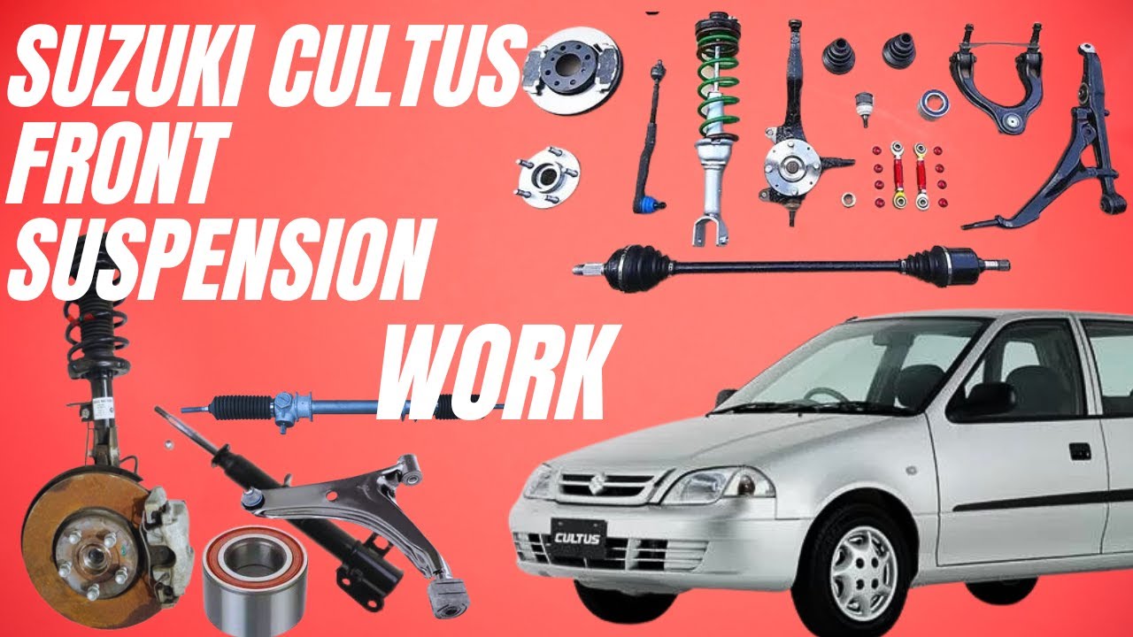 Maruti Suzuki Cultus Front Suspension Work by Raja Auto