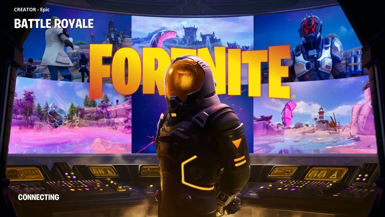 my first time playing fortnite on a pc
