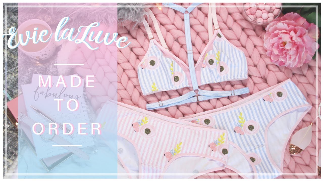 Evie la L&ugrave;ve: Made To Order Lingerie
