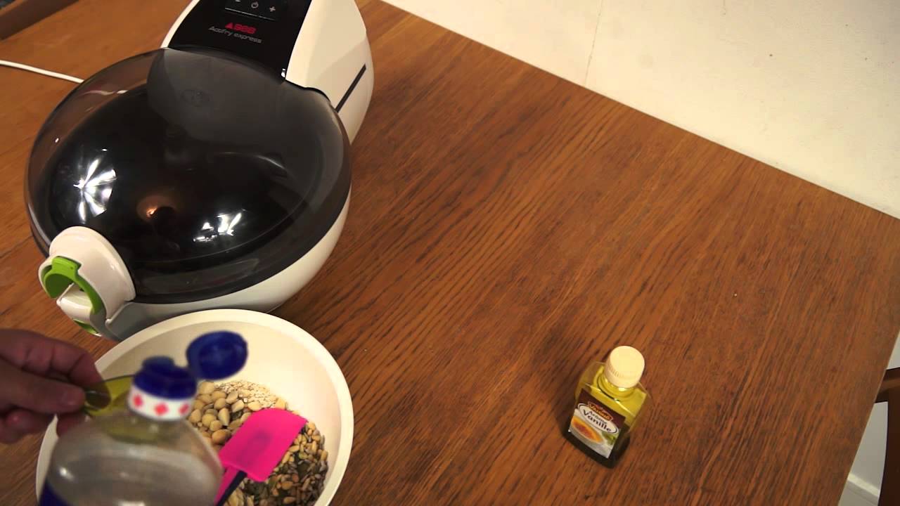 Recette du muesli ou granola (Actifry SEB) - Clickncook.fr