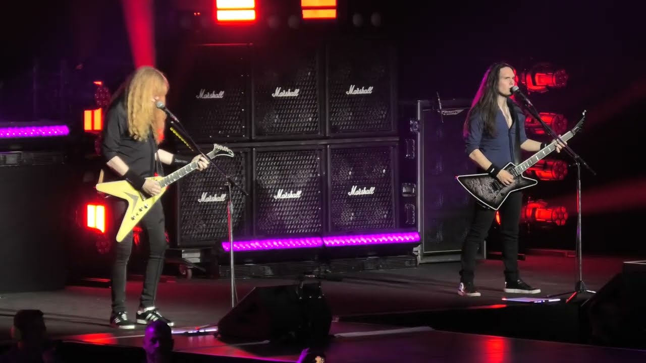 Megadeth - She-Wolf Live Tauron Arena Kraków, Polska 10.10.2025 4K