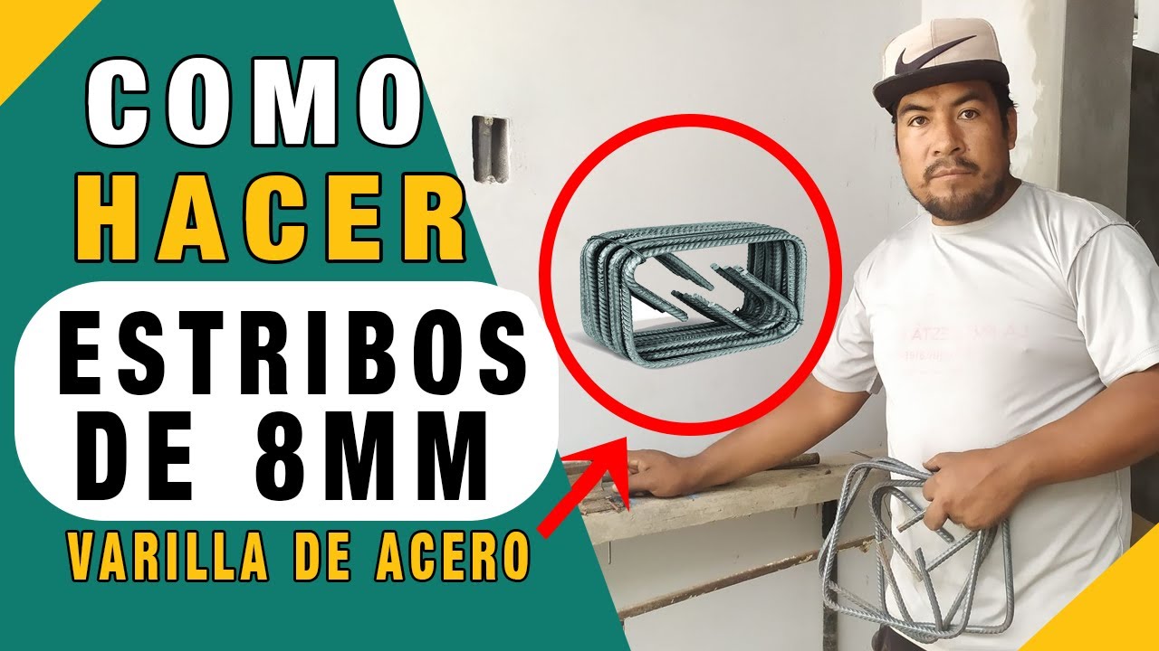 Como Hacer Estribos De 8 mm ( Tutorial )