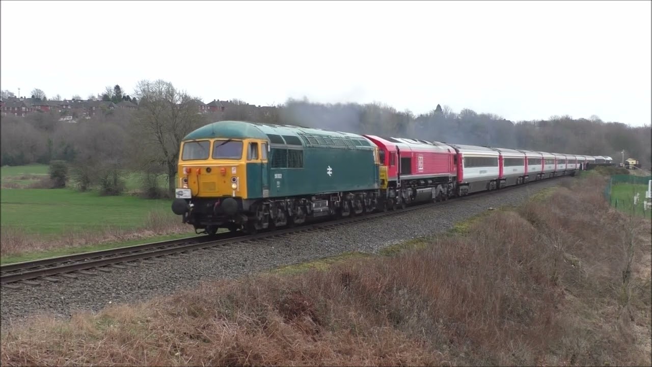 UKRailtours charters with 56006 and 50049 07 + 08/03/26