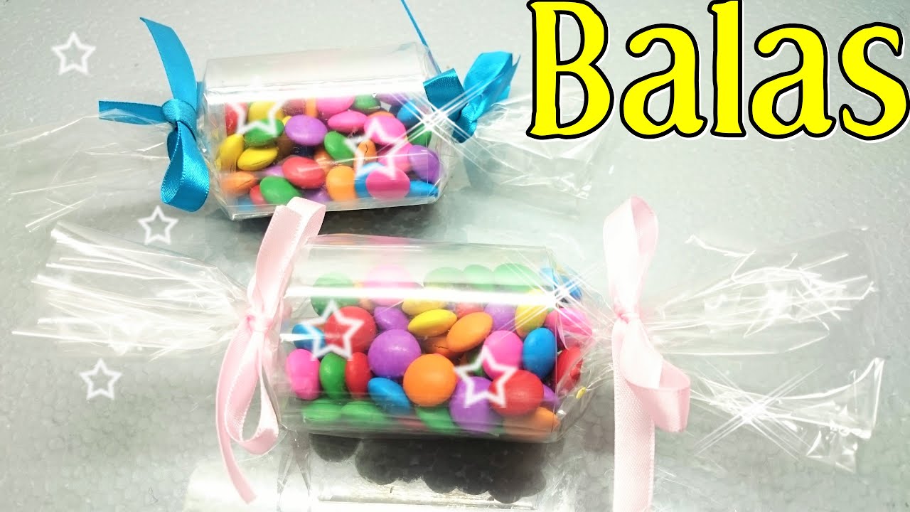 Bala com Garrafa PET para Lembrancinhas