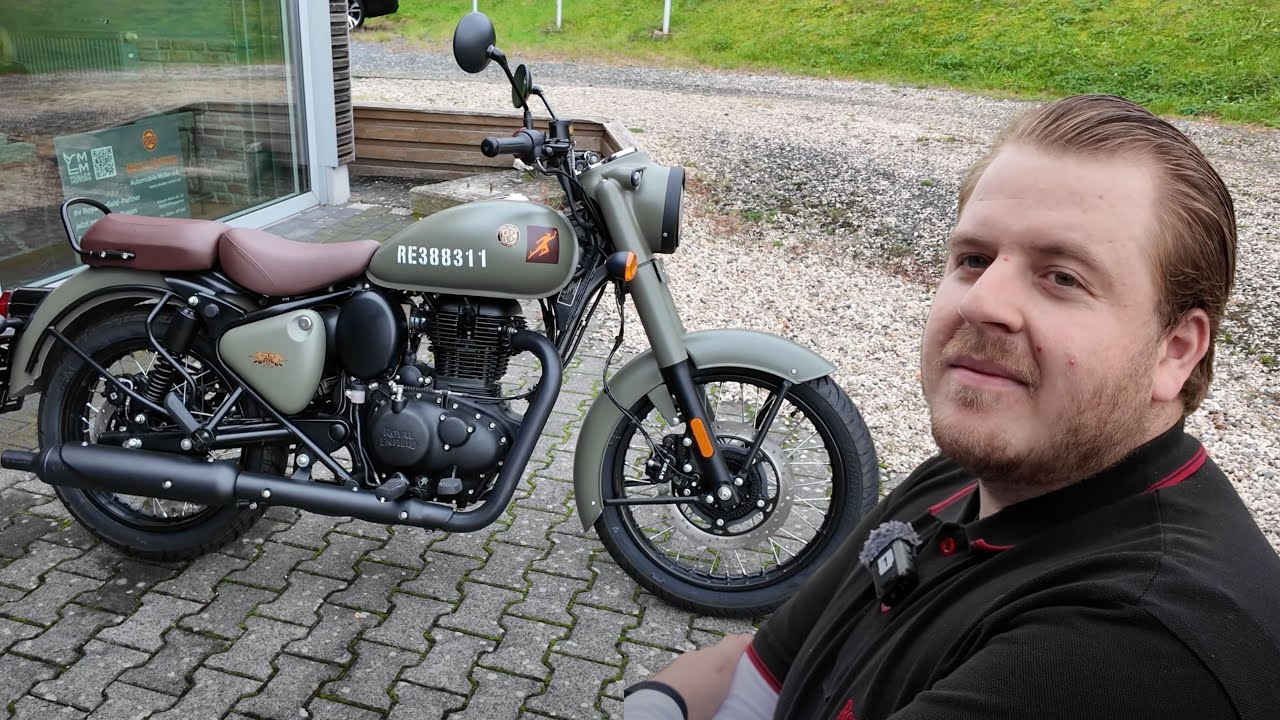 FABRIKNEUE BILLIG-MOTORRÄDER AUS INDIEN 💥 Royal Enfield Signals 350 Classic 350