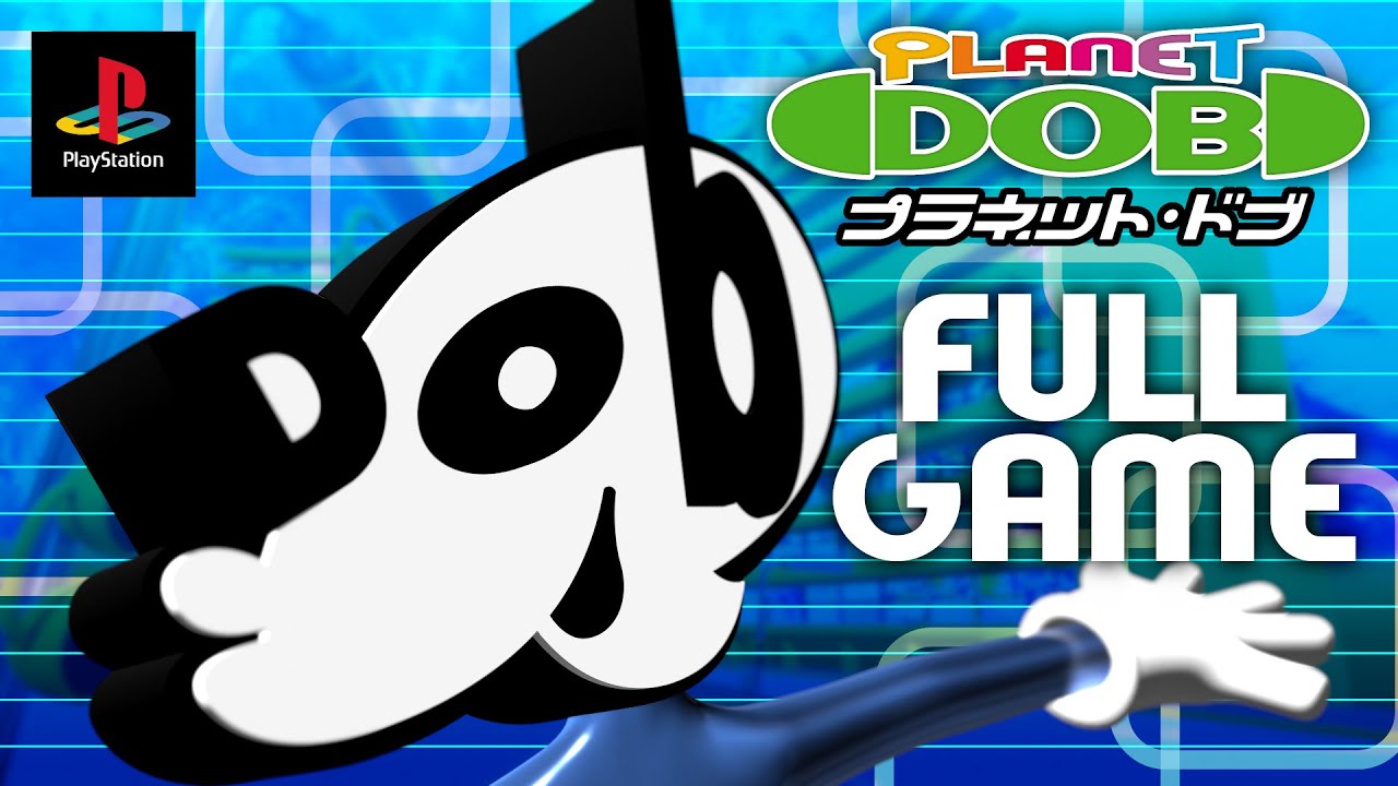 PLANET DOB プラネット•ドブ - Full Playthrough No Commentary [PS1 JPN] - 100% Complete