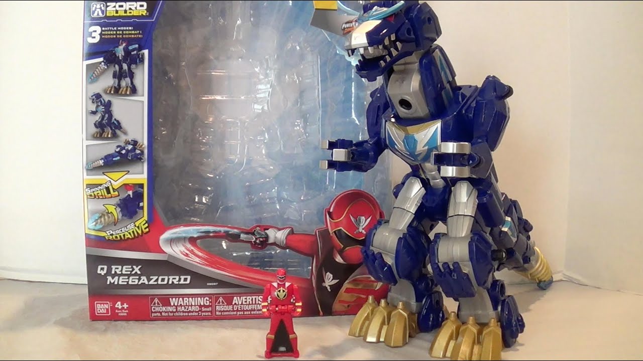 Q Rex Megazord Review [Power Rangers Super Megaforce]