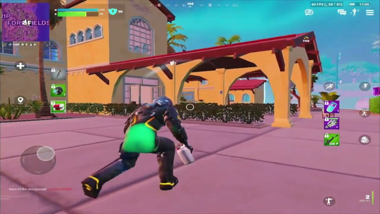 Fortnite on iPad A16 (Chapter 7 Season 1) #463