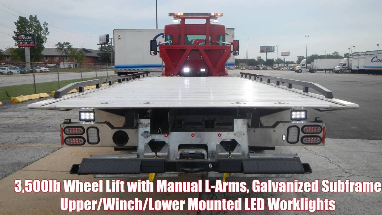 2017 Kenworth T270 with Century 21' Aluminum LCG Carrier & SP8000 Side Puller