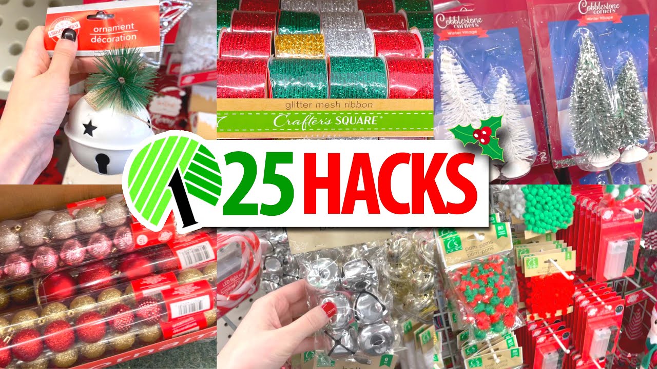 *25* BEST DOLLAR TREE HACKS for Christmas! (Save these ideas!)