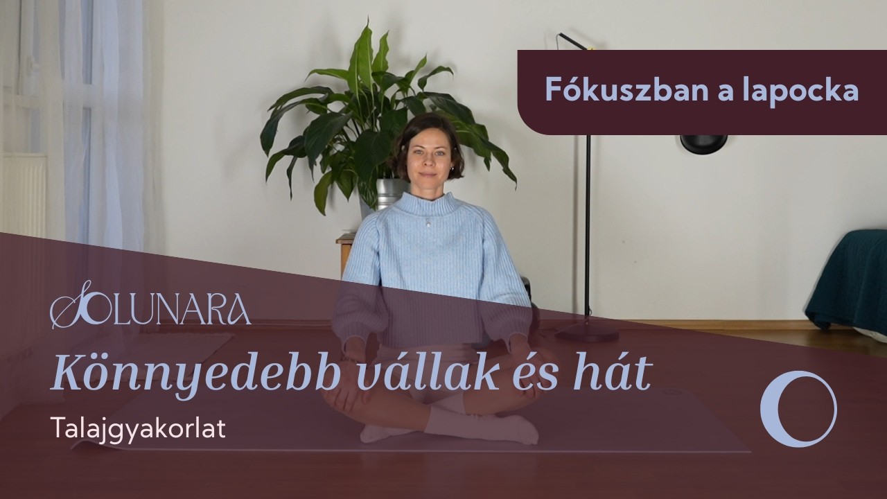 Könnyedebb vállak és hát 15 perc talajtornával