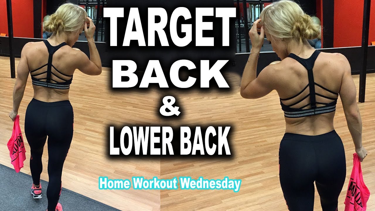 Back Workout at Home & Target Lower Back