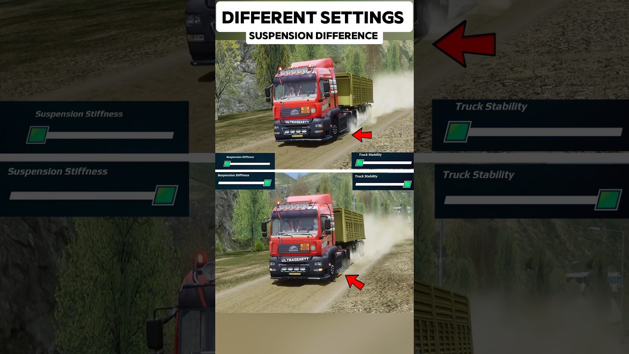 what is difference of this settings 🤔 in truckers of Europe 3
