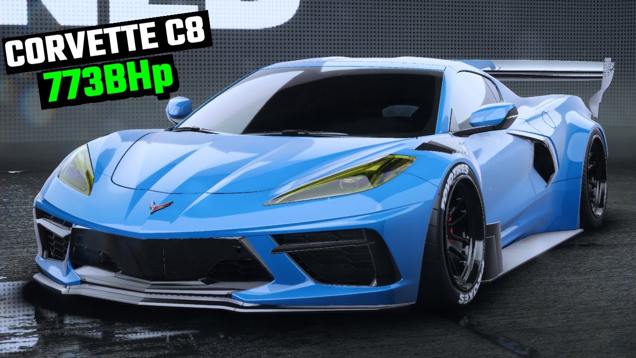 Need For Speed Unbound - Chevrolet Corvette C8 Stingray Customization Max Build