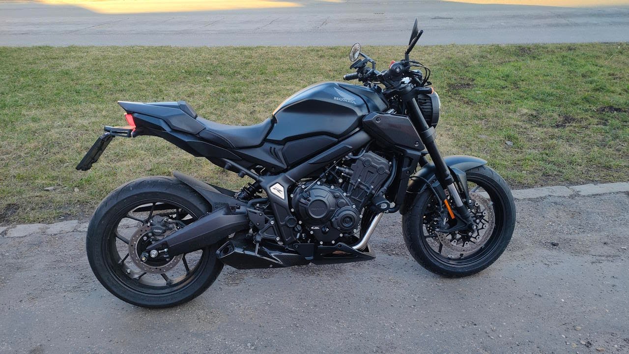 Honda CB650R morning ride