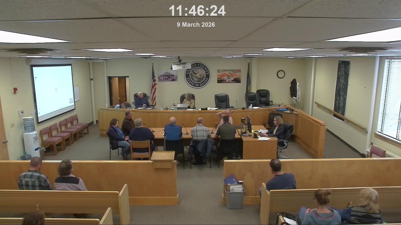 Valley County Commission Meeting March 9, 2026