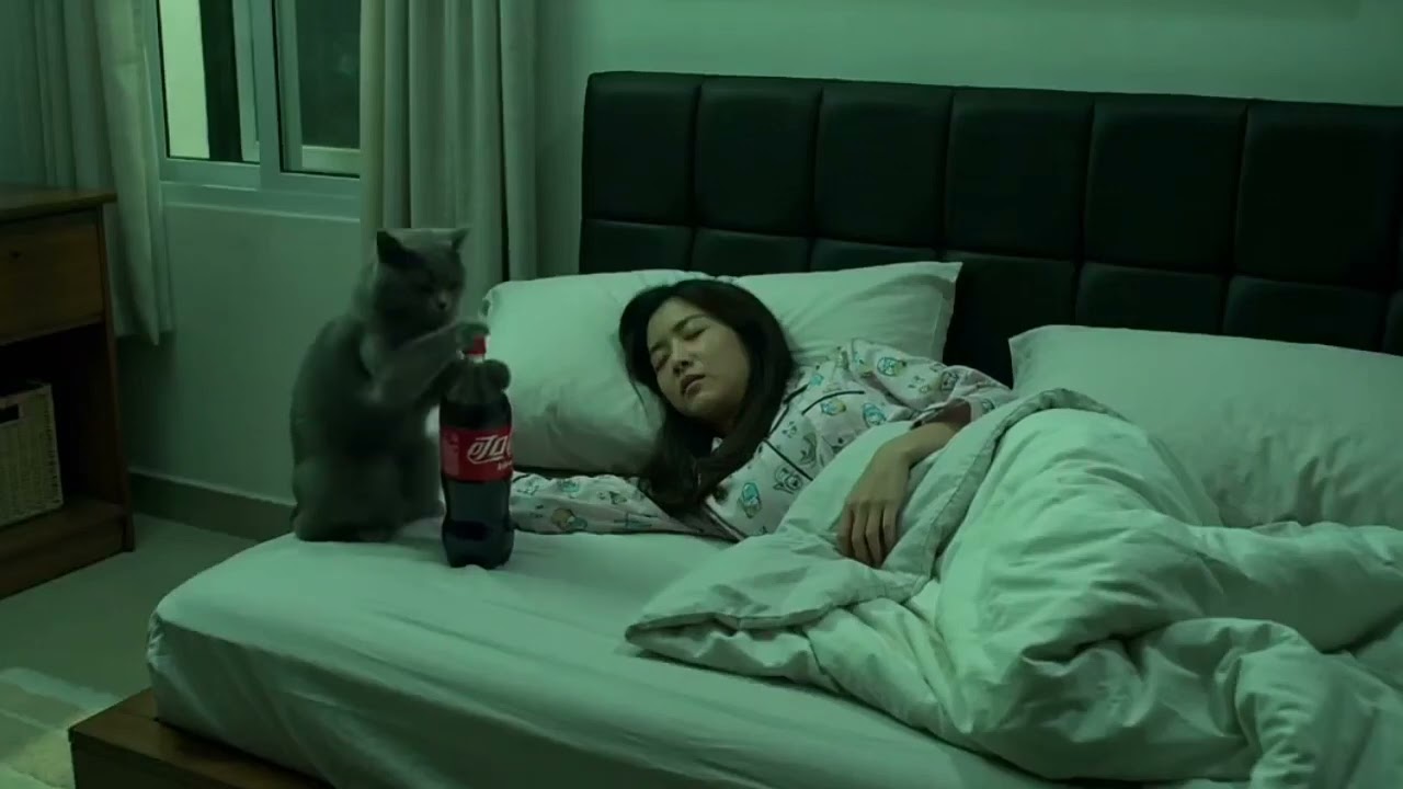 The Naughty Cat Who Won't Sleep 💤😴
