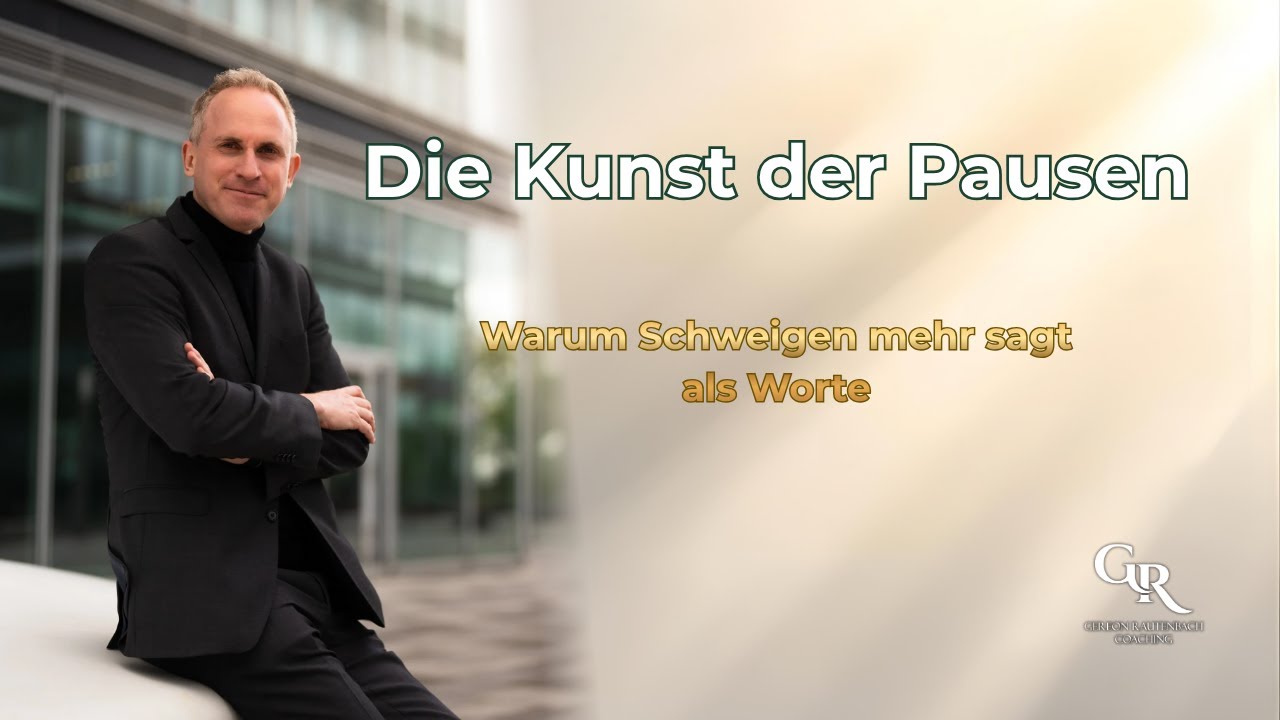 Die Kunst der Pausen – Warum Schweigen deine Trauerrede transformiert
