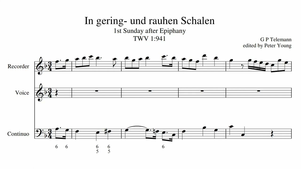 G. Ph. Telemann - 