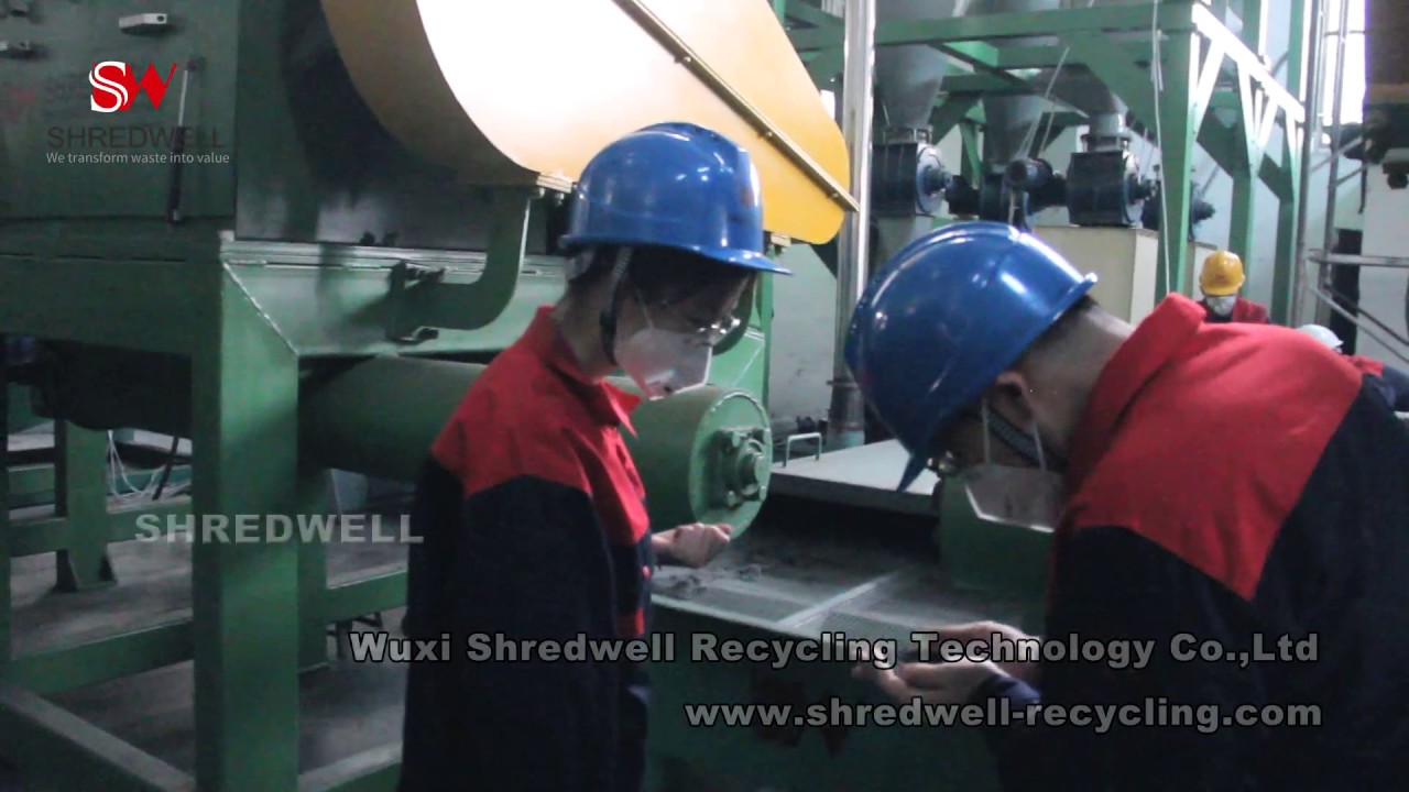MSC 4000 Rubber Crumb System | Waste Tyre Recycling Plant | Shredwell, China