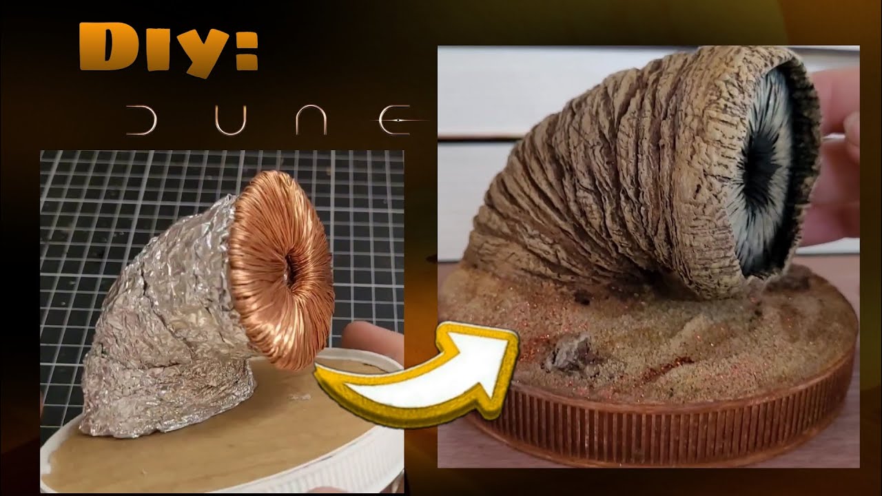 Como fazer um Verme de Areia de Duna com Materiais Reciclados