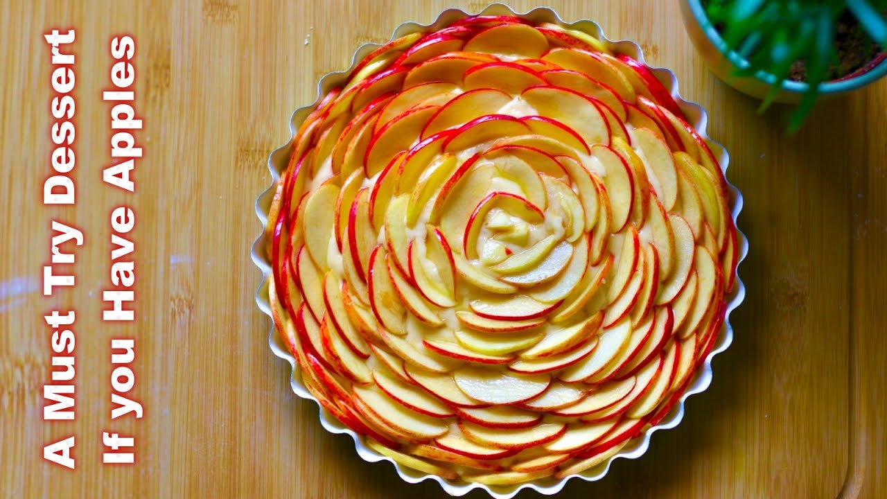 Apple Tart Cake  Recipe | Apple Pie Cake