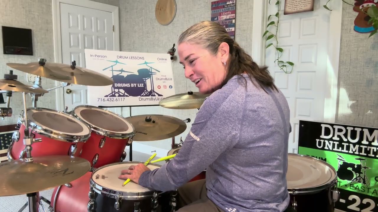 Rhumba Groove Variations on Drums!