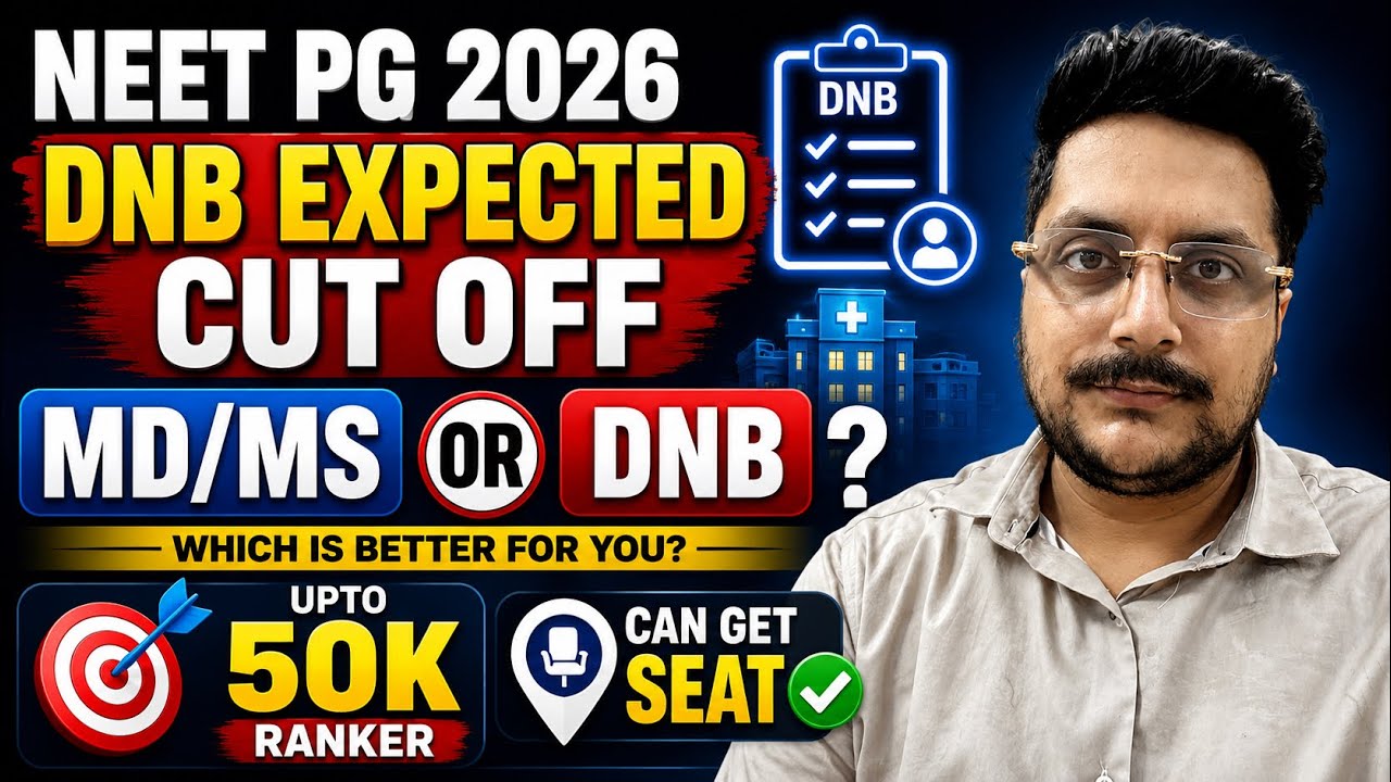 NEET PG 2026 EXPECTED CUT OFF (DNB) 🔥 Branch-wise Marks & Rank | DNB EXPECTED CUT OFF 2026 DNB SCOPE
