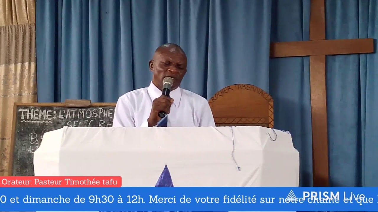 ROCHER TAB. DE KGA Culte du Dim 11 Janv 2026- l'atmosphère produit les resultats- Past Timothée tafu