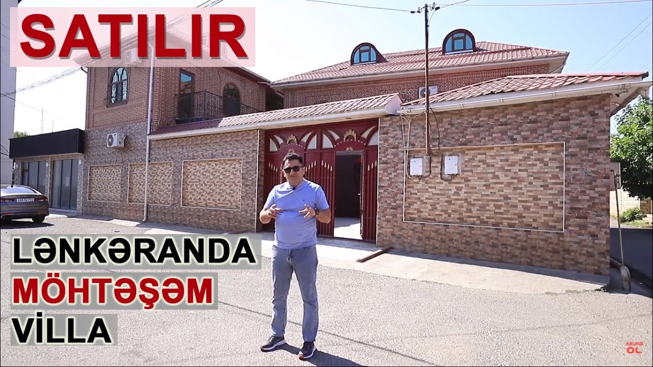 Lənkəran Şəhərində Möhtəşəm Villa Satılır (Tel: 0503214502)