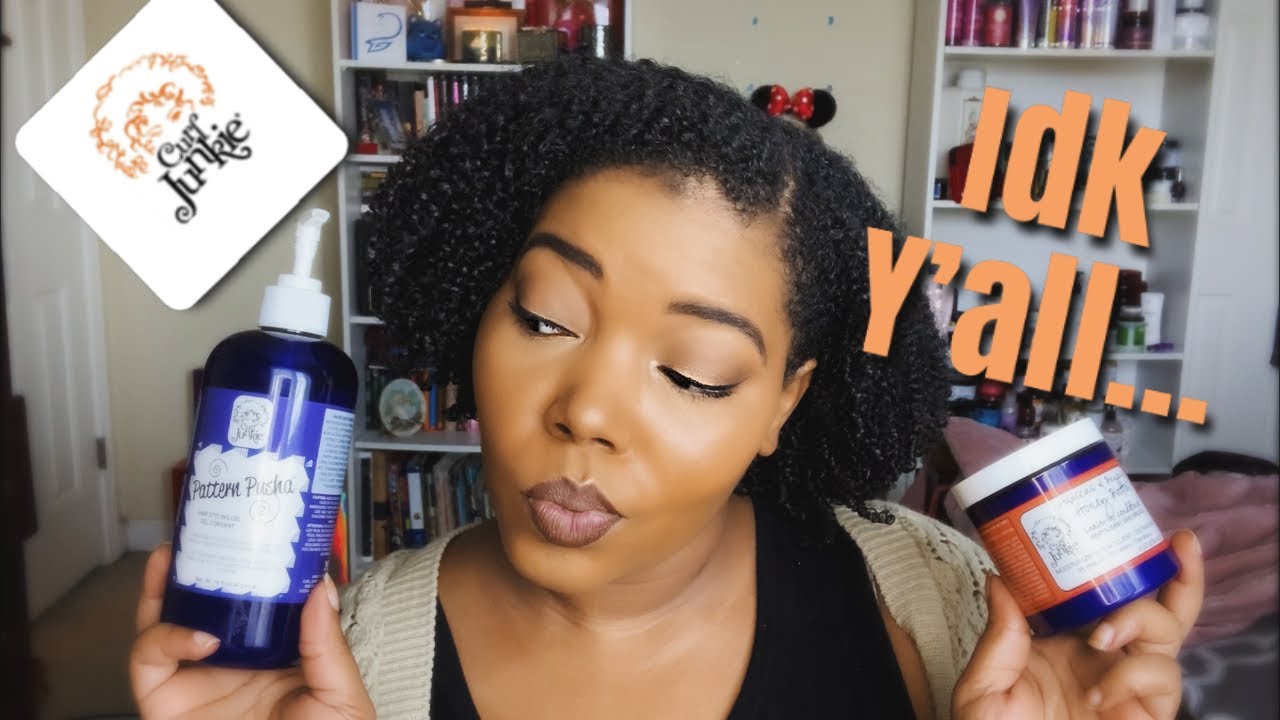 So I Tried Curl Junkie! | Curl Junkie Pattern Pusha & Honey BUTTA Review