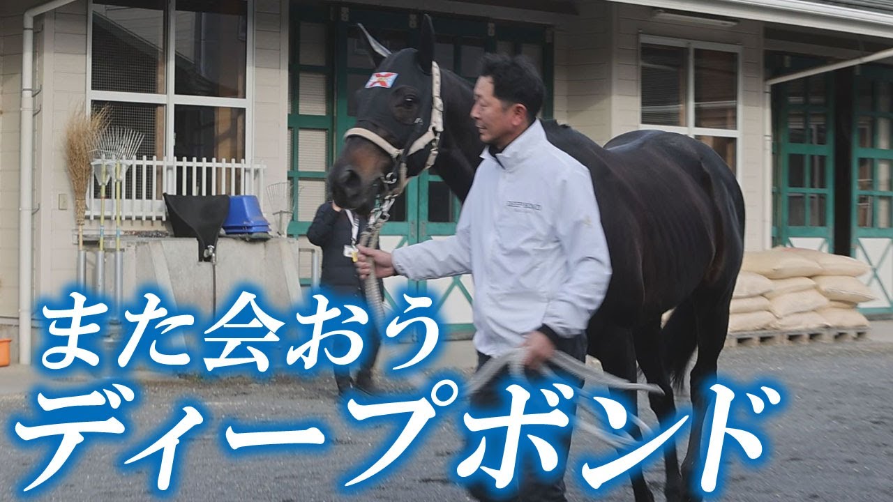 【ディープボンド】「プボくん」が栗東トレセン退厩　平子助手が両手を大きく振って別れ