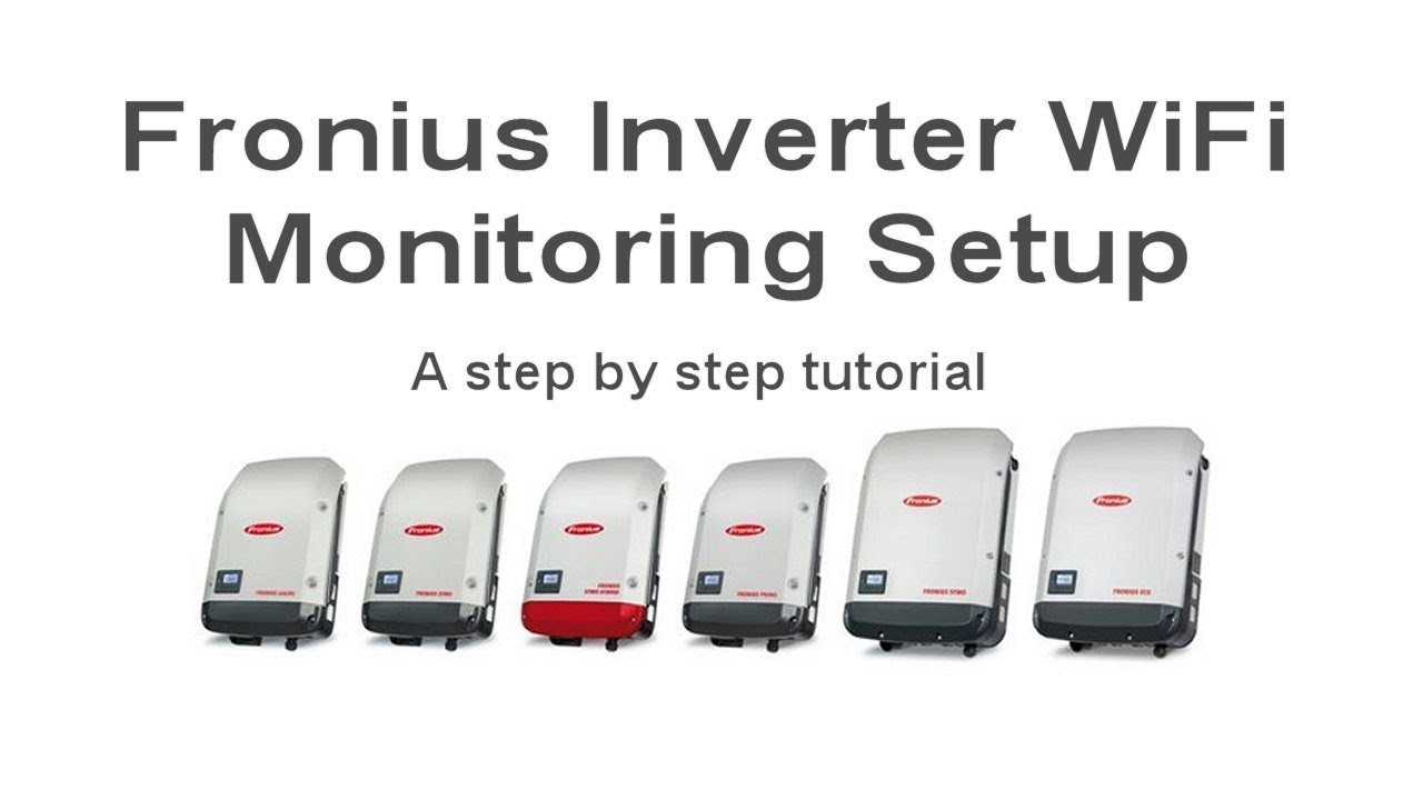 Fronius Inverter WiFi Setup - A Step by Step Tutorial