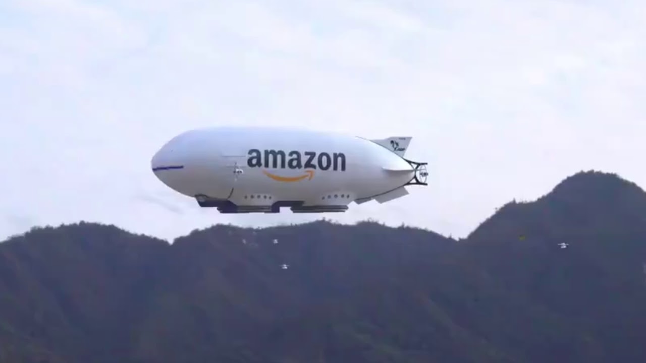 Amazon Prime drone Airship w/ Separatist Droid march theme
