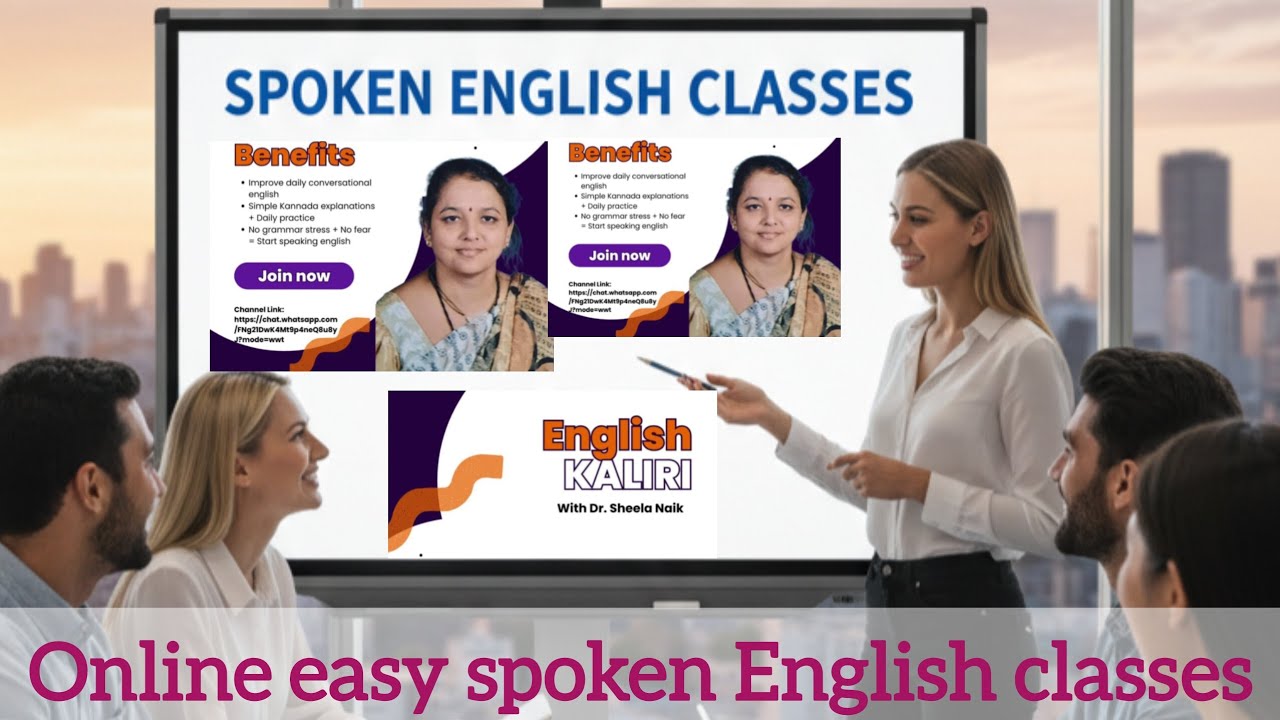 English KALIRI With Dr. Sheela Naik Benefits Join now  Online easy spoken English classes