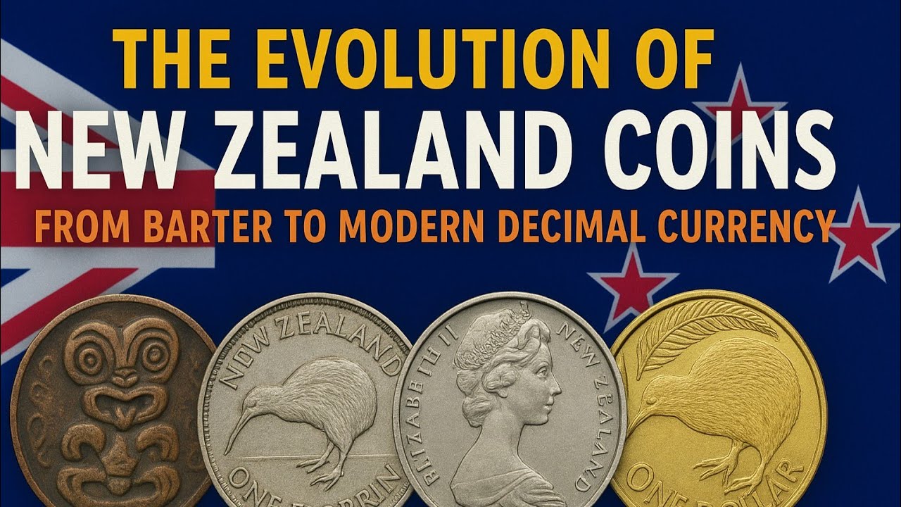 Complete History of New Zealand Coins: From  Barter System to the Modern decimal currency. 