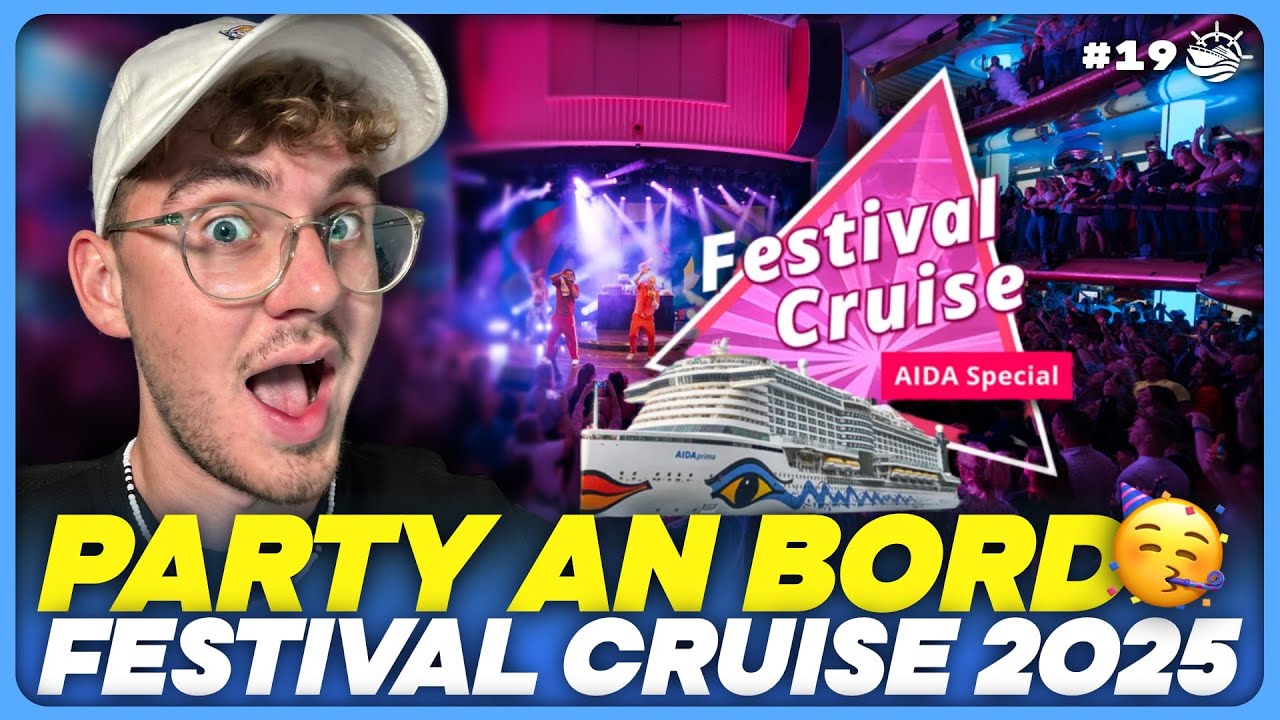 5 Tage Party an Bord! 🔥 AIDA FESTIVAL Cruise 2025: Was kann man erwarten?