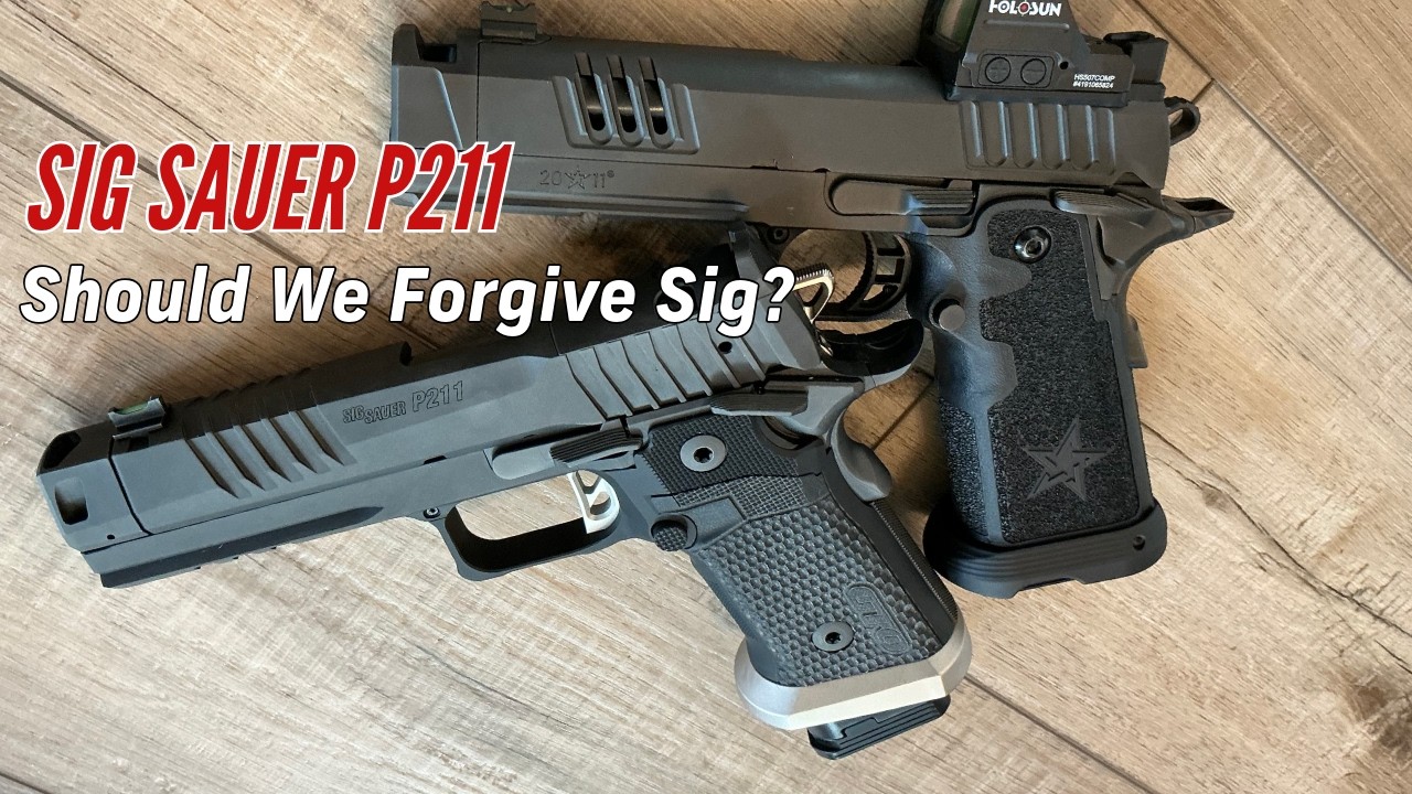 Я наконец-то купил SIG P211 GTO — вот как он выглядит в сравнении со Staccato XC