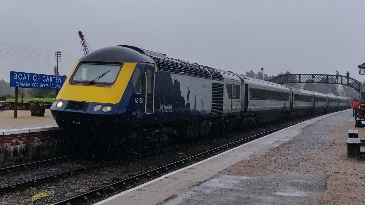 *RARE* A Scotrail HST visits the Strathspey Railway