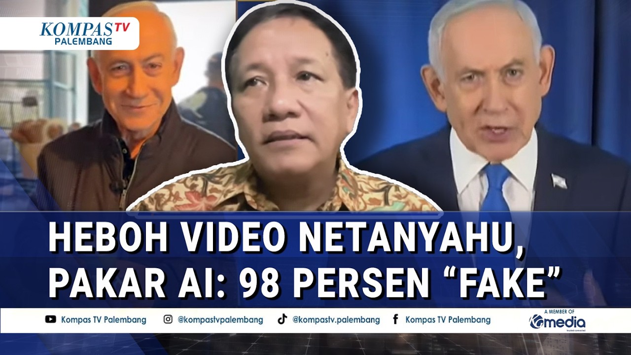 Analisis Pakar Ai Ungkap 2 Video Netanyahu yang Dirilis Israel 98 Persen Palsu