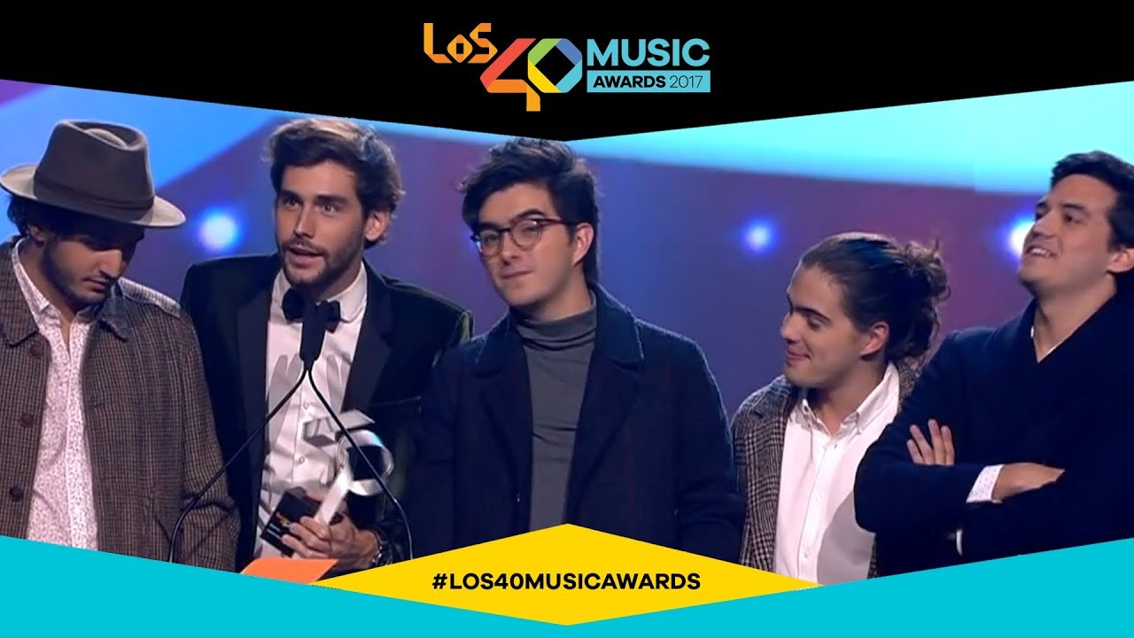 Morat y Álvaro Soler ganan canción del año por 'Yo contigo, tu conmigo' | LOS40 Music Awards 2017