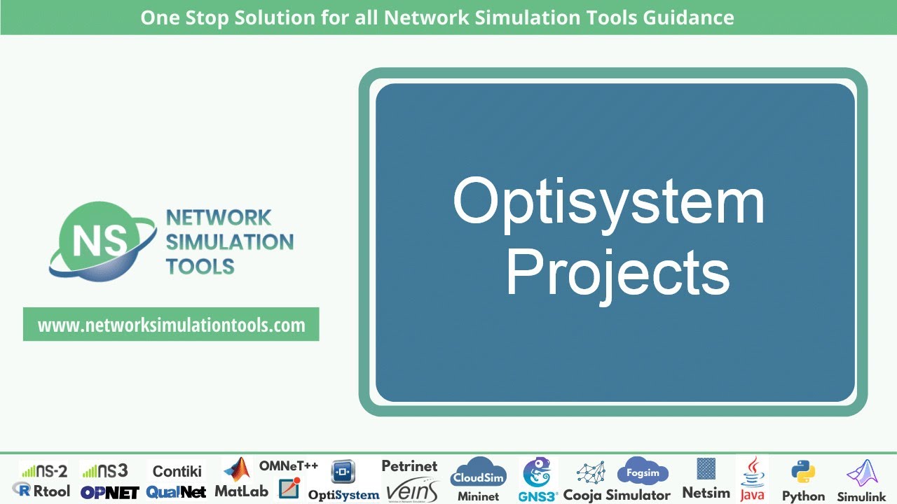 Optisystem Projects | Optisystem Project Guidance