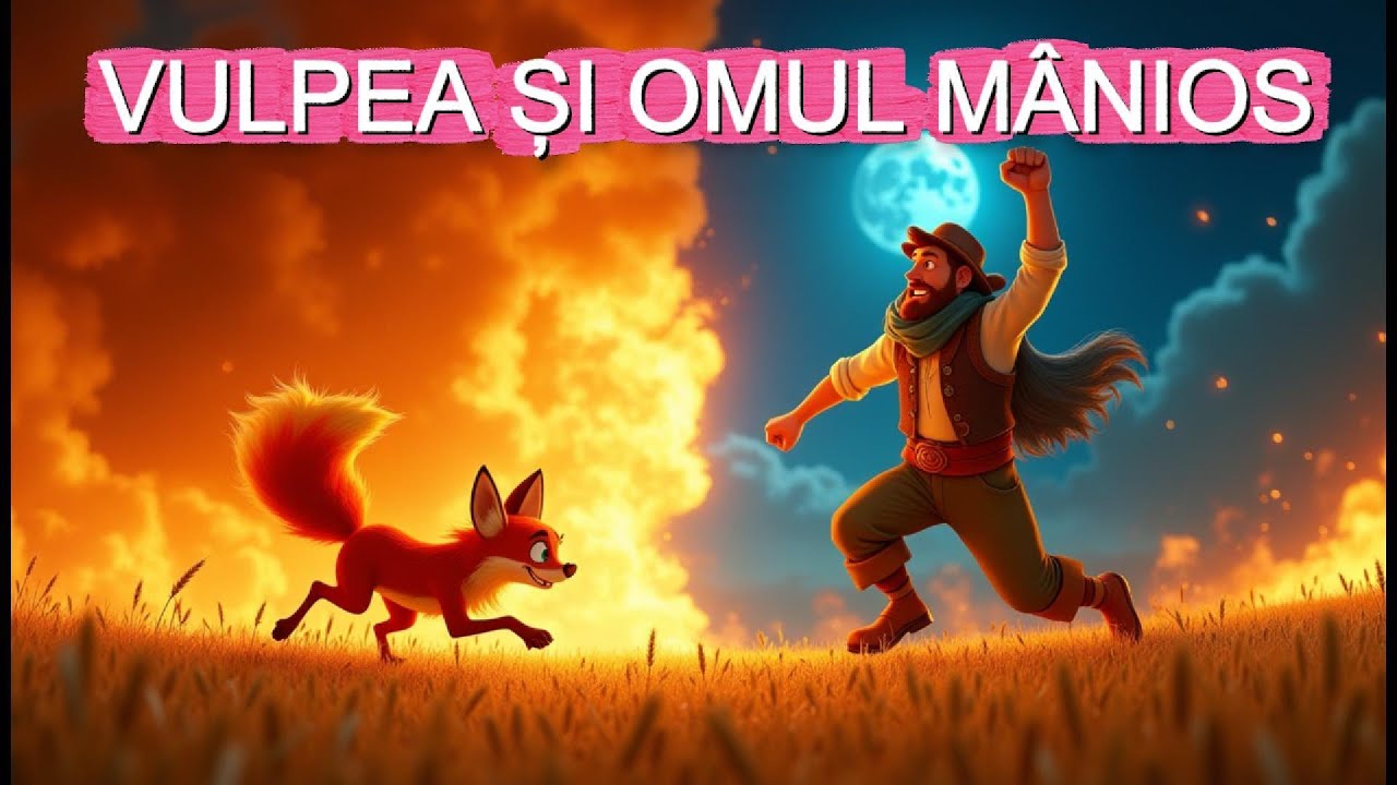 Vulpea si omul mânios🔥Poveste despre mânie și răzbunare #povesti