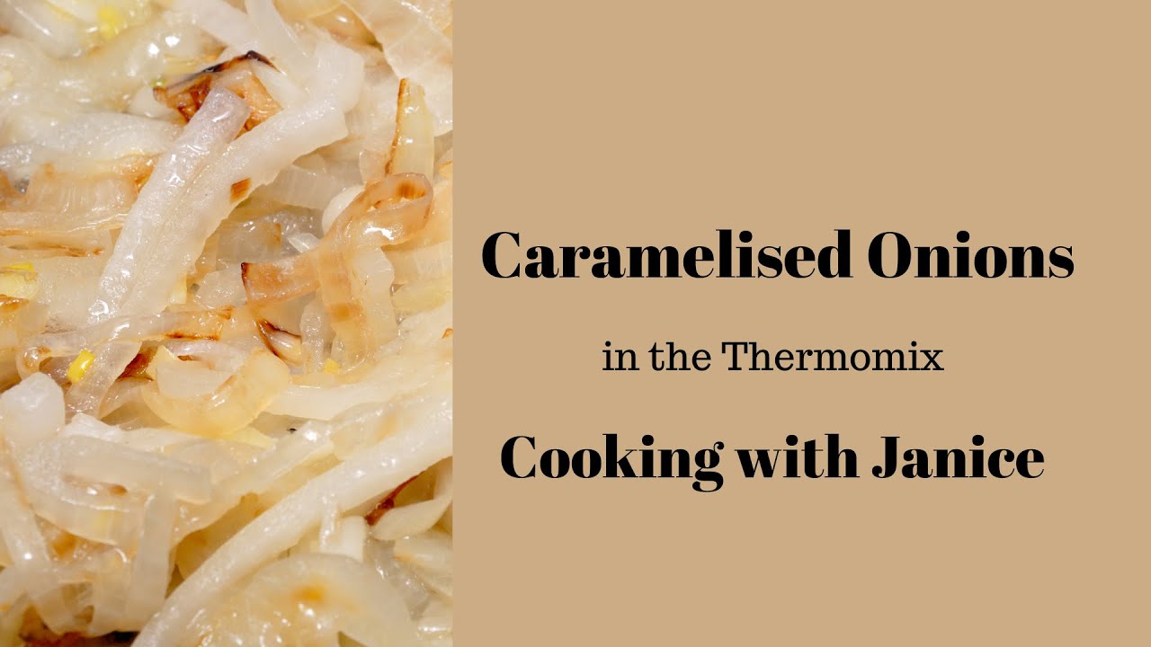 Карамелизированный лук в термомиксе — готовим с Дженис